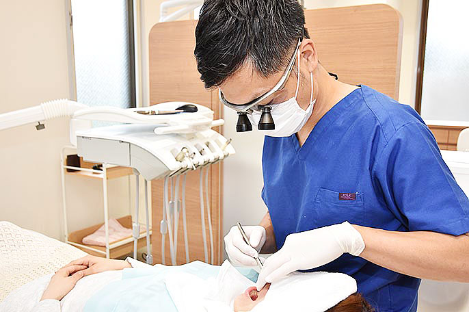 定期検診でむし歯の予防と早期発見